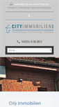 Mobile Screenshot of city-immobilien-hausverwaltung.de